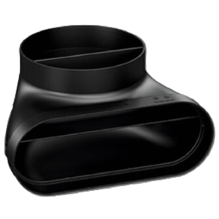 Conector EFR90/1, tranzitie-plat-rotund, Ecotube, BORA