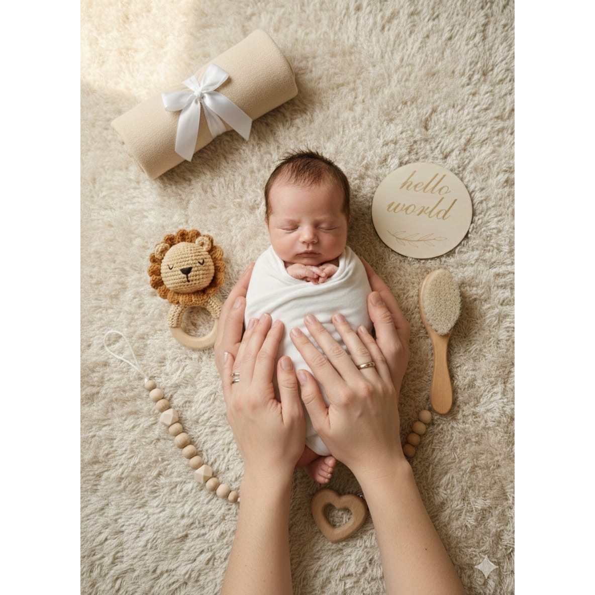 Set cadou Premium pentru nou-nascuti, bebe si copii,0-24 luni,6