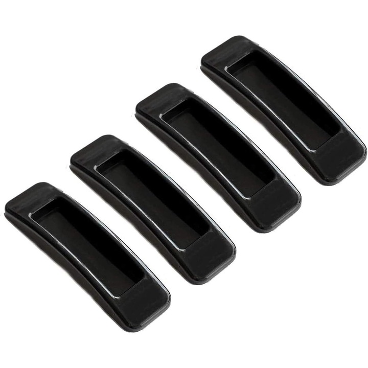 4 db öntapadós kilincs szett, ABS, ergonomikus kialakítás