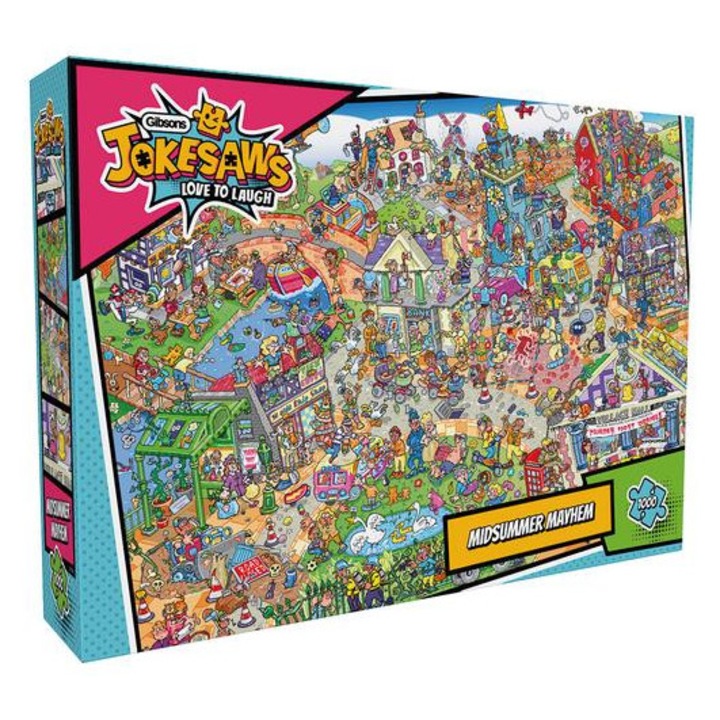 Gibsons 1000 db-os puzzle - Jokesaws - Midsummer Mayhem (7141)