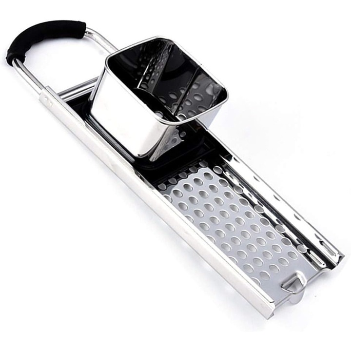 Razatoare din inox pentru paste, 32.5x11x6.5cm, cu maner confortabil, multifunctional