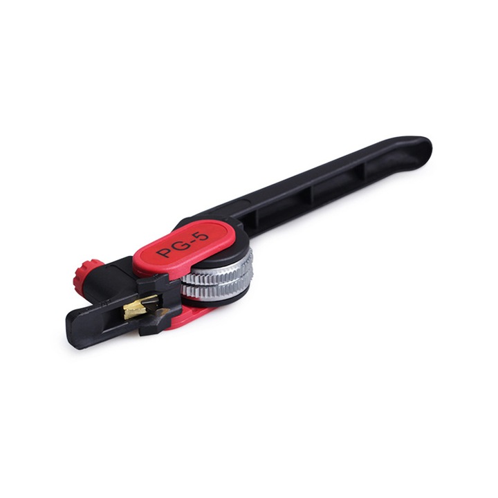 Cleste dezizolator cabluri PG-5, pentru cabluri de 25mm, cu lama dubla