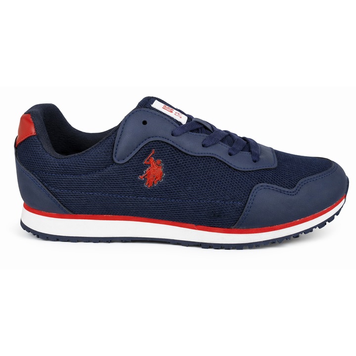 Pantofi sport barbati, textil, albastru inchis, 42