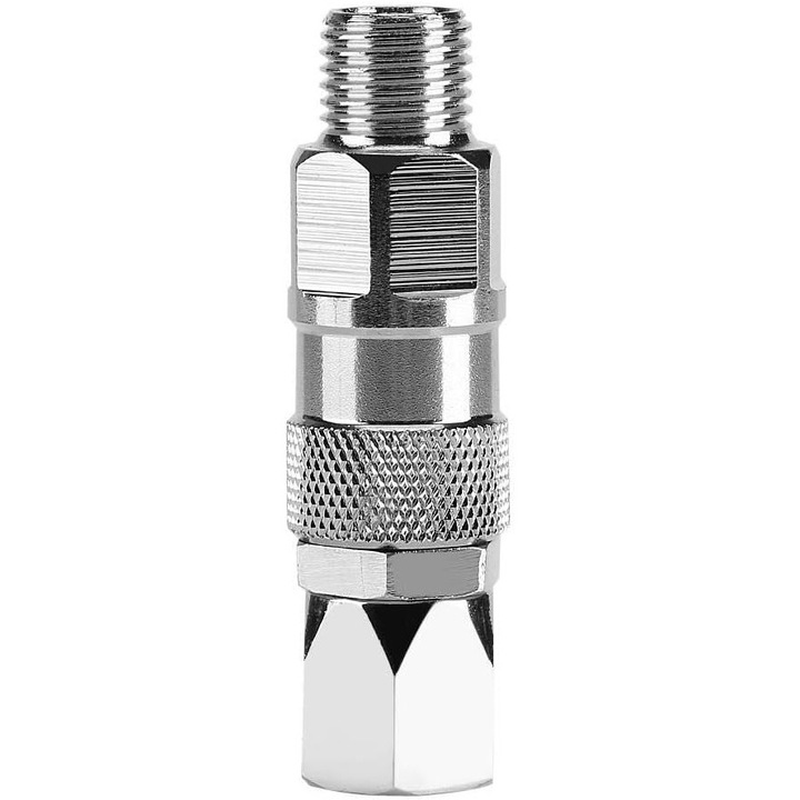 Racord rotativ 360° pentru pistol de vopsit, accesorii vopsire, dimensiuni 6.4x1.6cm