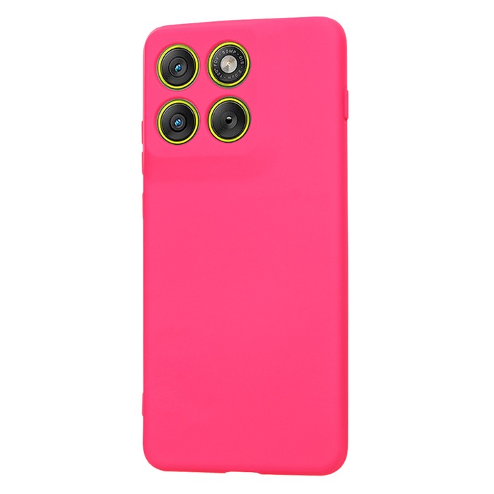 Husa pentru Motorola Edge 70 Techsuit SoftFlex Hot Pink