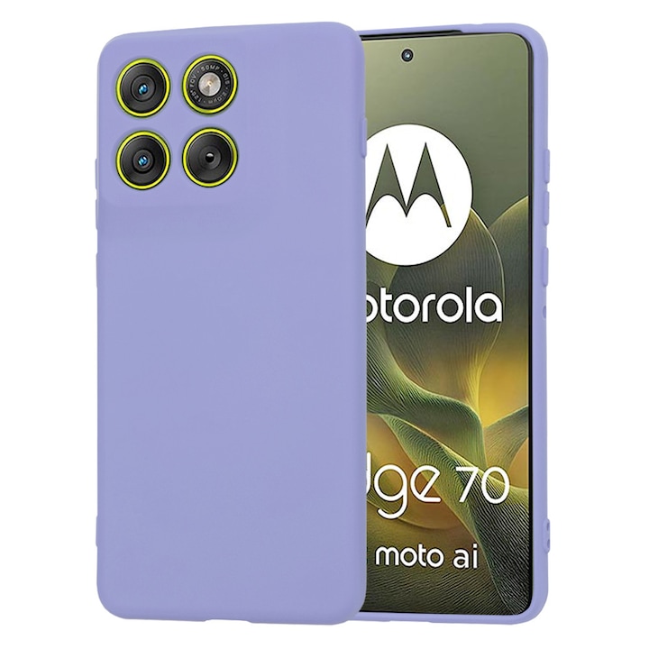 Carcasa de protectie pentru Motorola Edge 70, violet