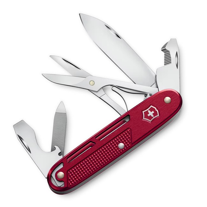 Briceag Victorinox, Deschizator Cutii, Clip Prindere, Synergy X Alox 0.8226.20