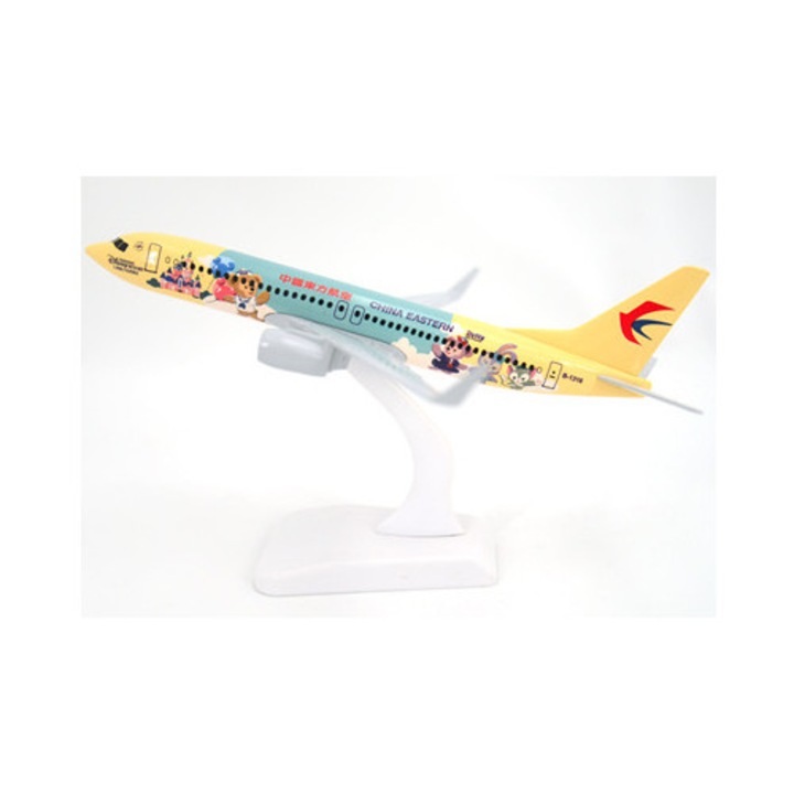 Aeromacheta avion 737 Duffy, expunere statica, cadou pentru pasionati, pentru adulti