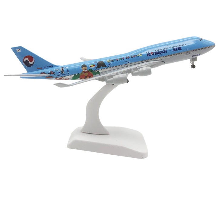 Aeromacete, Korea 747 repülőgépmodell, statikus kiállítás