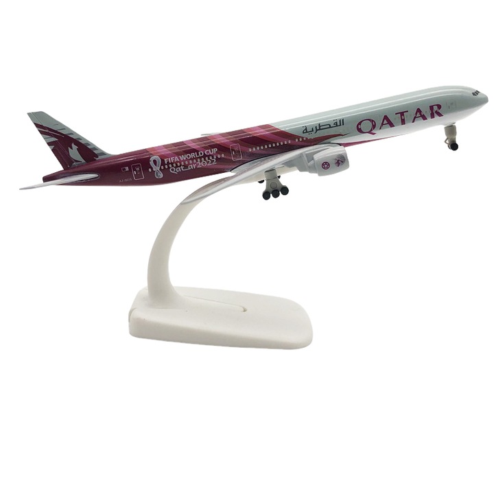 Aeromacheta 777 Qatar Airways, statikus modell