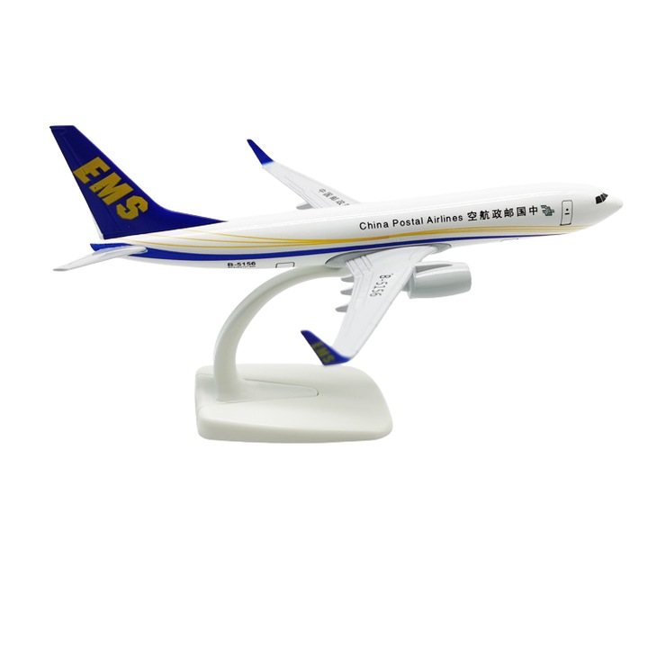 Aeromachete 737 Postal Service, set de modele de avioane statice pentru adulti,