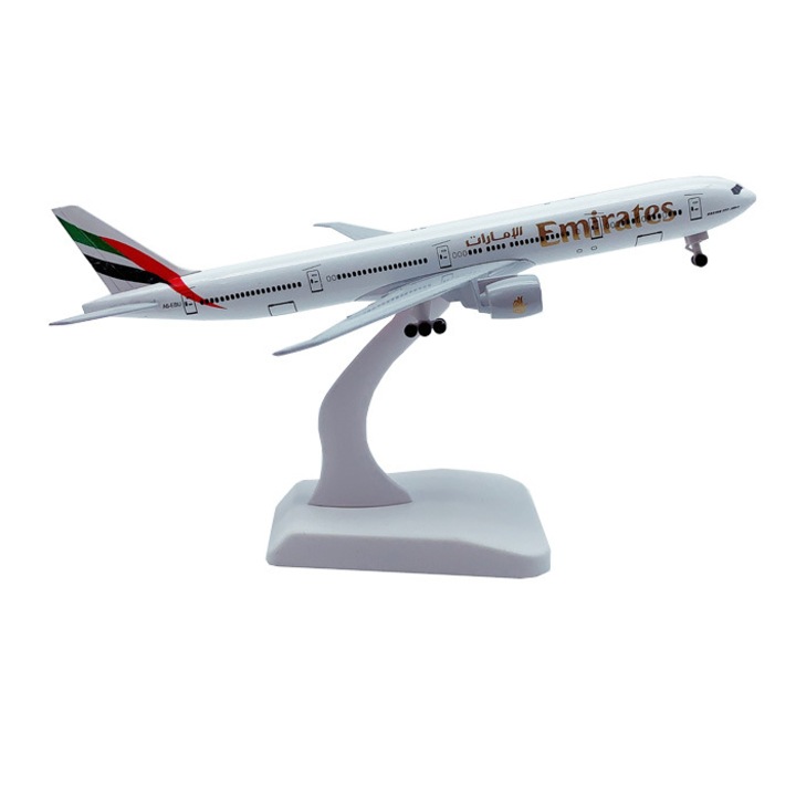 Aeromacheta, model static 777 UAE, pentru adulti, cadou de aviatie
