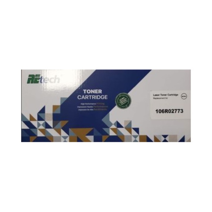 Cartus toner compatibil cu Xerox 3020/3025, negru, 106R02773, 1500 pagini