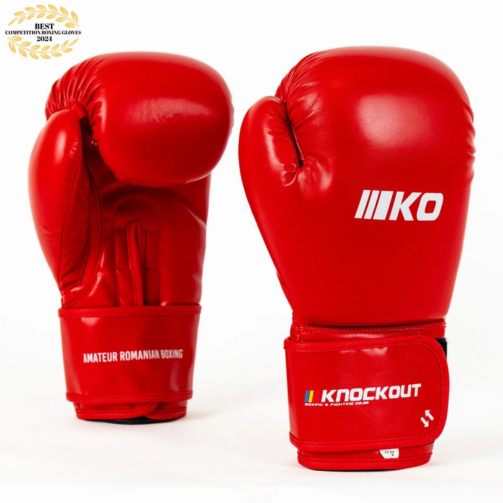 Manusi Box Knockout Competition Rosu / 8 OZ