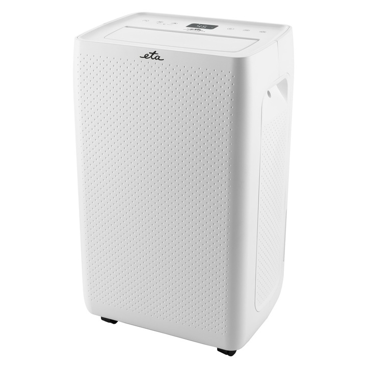 Dezumidificator ETA Primer 4630 90000, 280 W, 4, 5 litri, ionizare, agent frigorific natural R290, alb