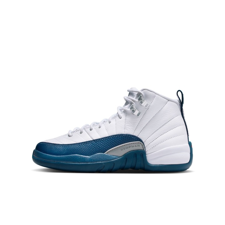 Pantofi sport Air Jordan 12 Retro BG, Alb