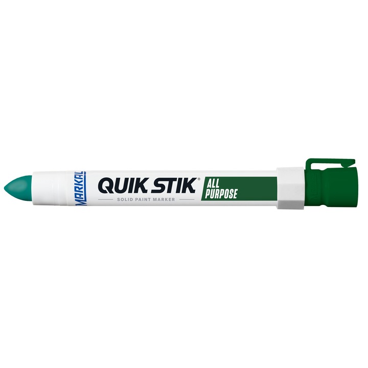 Set 12 bucati Marker vopsea Multipurpose Quik Stik, verde