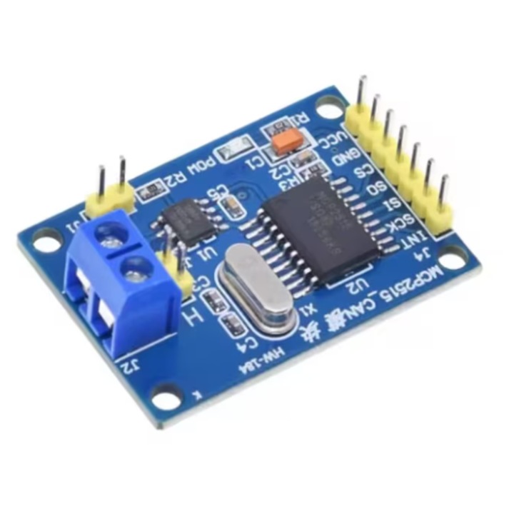 Modul interfata CAN Bus bazat pe MCP2515, Viteza de transmisie pana la 1 Mb/s, alimentare 5V, Dimensiuni compacte 44x28mm, perfect pentru vehicule, industrial si sisteme de retea