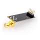 Set 2 modul radio, asskanaer, NRF24L01, PA, LNA, Cu amplificator de semnal si antena externa, 2.4GHz, Raza pana la 1100 metri, Viteza de transmisie 2 Mbps, interfata SPI, Pentru IoT si automatizari, Negru