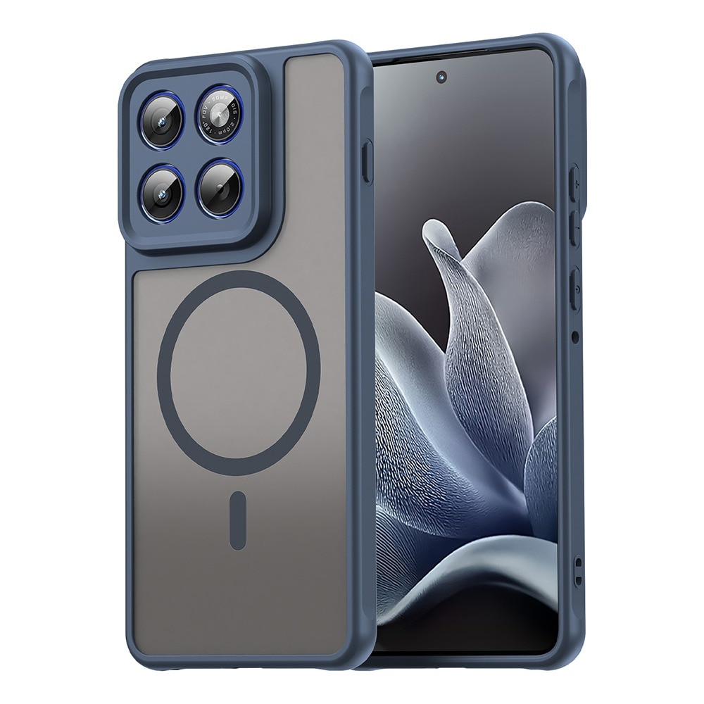 Husa pentru Motorola Moto G86 / G86 Power Daden® HaloFrost, MagSafe, Antisoc, Calitate Premium, Albastru