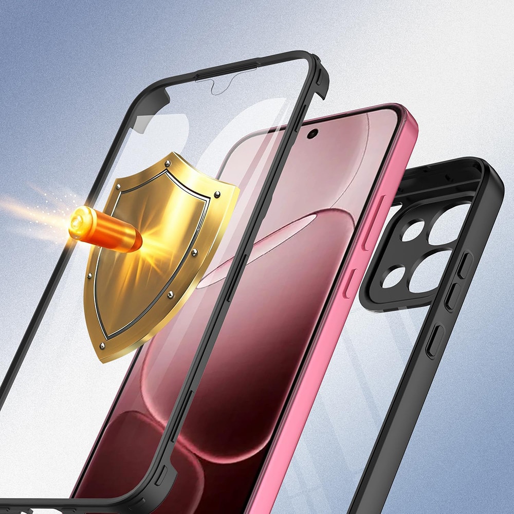 Husa pentru Oppo A6 Pro 4G / A6 Pro 5G + Folie - Techsuit ColorVerse 360 Series - Black