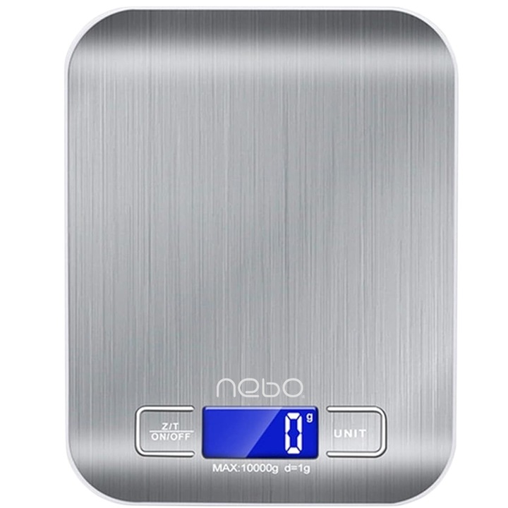 Cantar Electronic de Bucatarie NEBO din Otel Inoxidabil