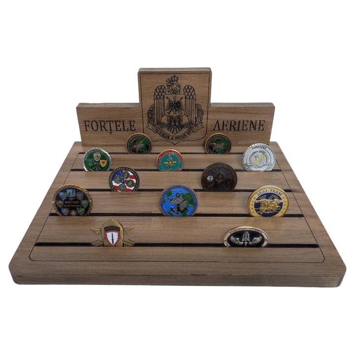 Suport afisare monede si medalii - Fortele Aeriene