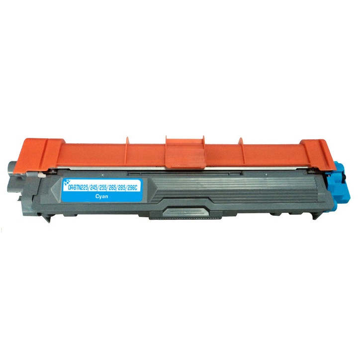 Cartus toner ORINK compatibil Brother TN225, TN245, TN255, TN265, TN285, TN296, cyan, 2200 pagini, pentru Brother HL-3140CW, HL-3150CDW, HL-3170CDW, DCP-9015CDW, DCP-9020CDW, DCP-9055CDN, MFC-9130, MFC-9140CDN, MFC-9320, MFC-9330CDW, MFC-9340CDW