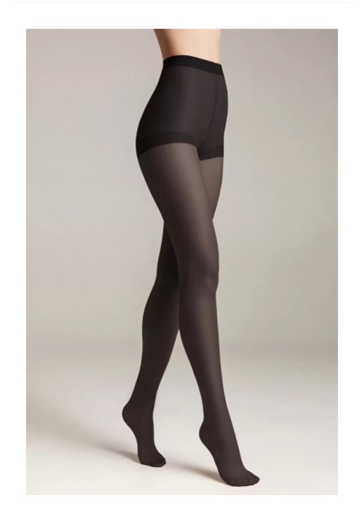 Colanți dama, 40 DEN, Negru, Negru