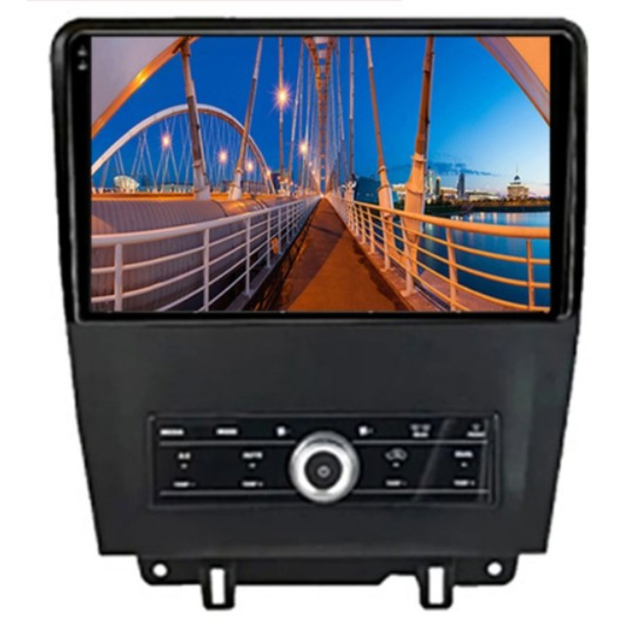 Dedikált navigáció Ford Mustang 2009-2014, 4GB RAM 64GB ROM, Octacore, Android 14, QLED 1K kijelző, 10", DSP, Carplay&Android Auto, AHD kamera támogatás