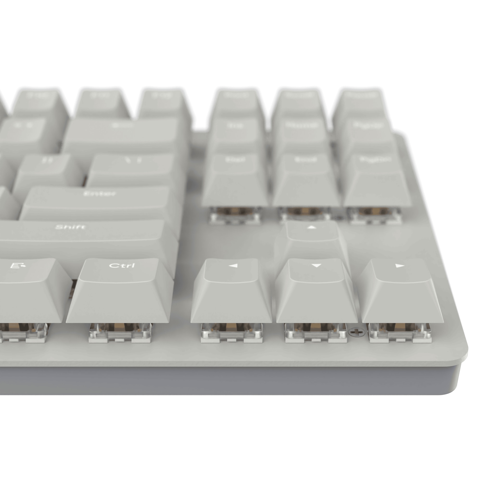 Tastatura Mecanica Gaming Nubi NK87 Alb ANSI US - eMAG.ro