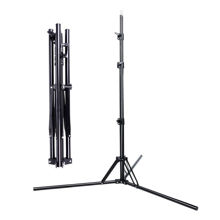 Stativ foto reversibil, 48-180cm, 4 segmente, 1kg