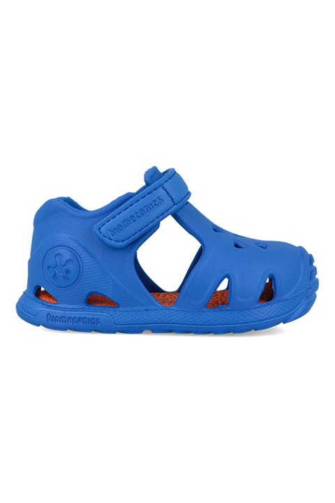 Biomecanics, Sandale cu decupaje si velcro, Albastru royal