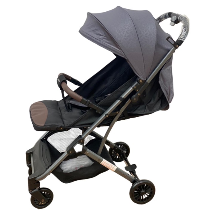 Sport babakocsi, kompakt repülőgéphez összecsukható, 6-36 hónap, troller rendszer, szürke