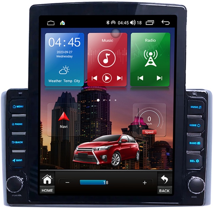 Navigati dedicata Iveco Daily 2018, Tesla Style, 8GB RAM 128GB ROM, Octacore, Android 13, Display QLED 10.25", DSP, Carplay&Android Auto, SIM 4G, Ventilator Activ