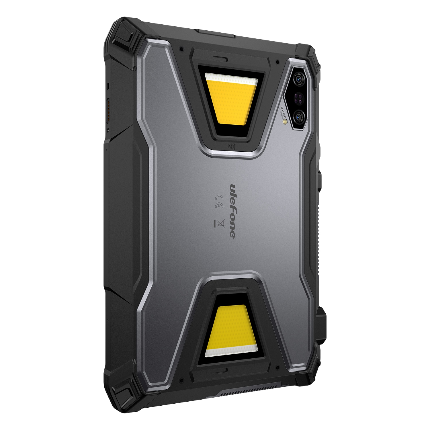 Tableta Ulefone Armor Pad 5 Ultra Projector, Dual SIM, 5G, Wi-Fi, 11" 90Hz IPS, 32GB RAM, 512GB, Camera 64+64MP / 32MP, Proiector Video, Lanterna SOS 2000 lm, Stereo, GPS, NFC, 24200mAh, Android 15