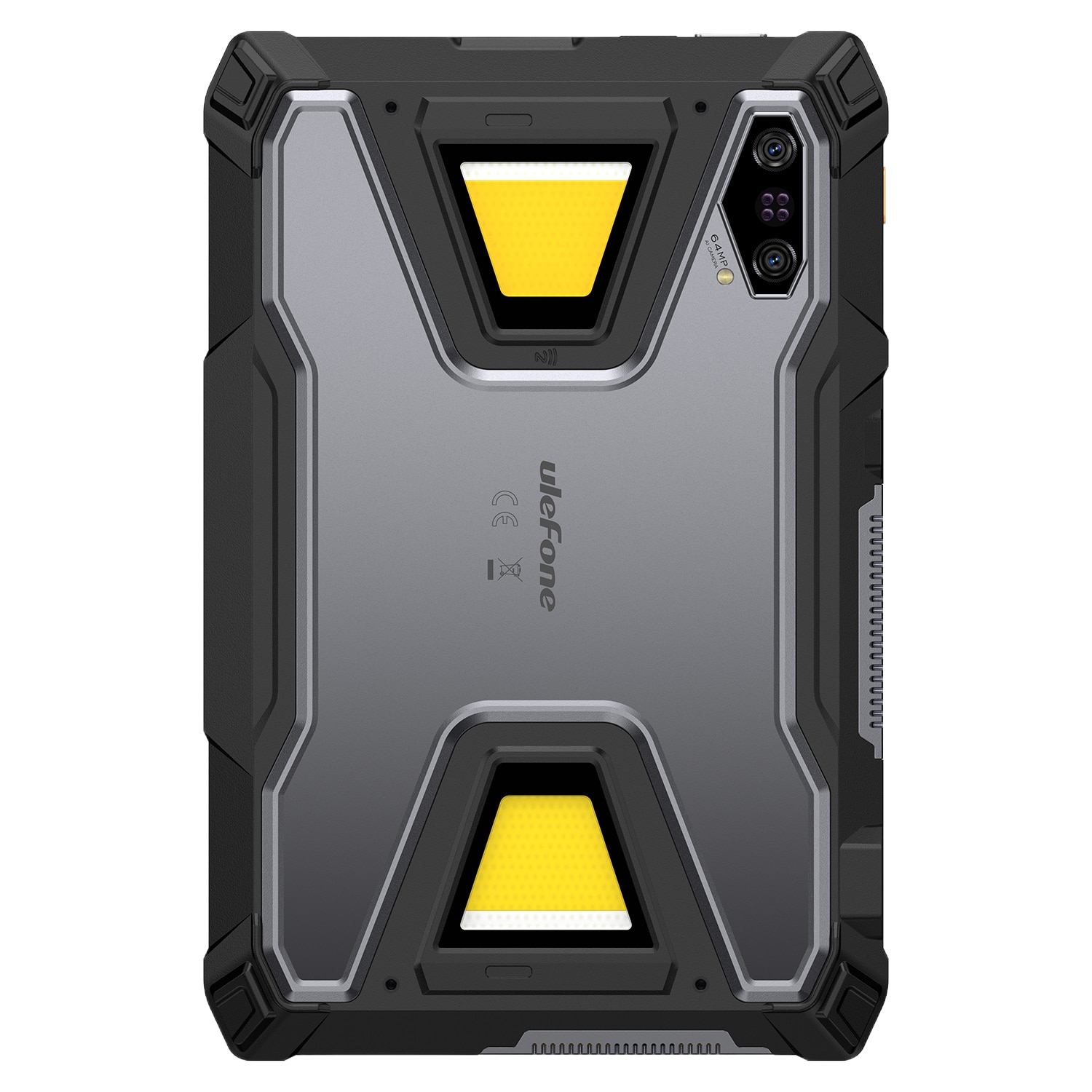Tableta Ulefone Armor Pad 5 Ultra Projector, Dual SIM, 5G, Wi-Fi, 11" 90Hz IPS, 32GB RAM, 512GB, Camera 64+64MP / 32MP, Proiector Video, Lanterna SOS 2000 lm, Stereo, GPS, NFC, 24200mAh, Android 15