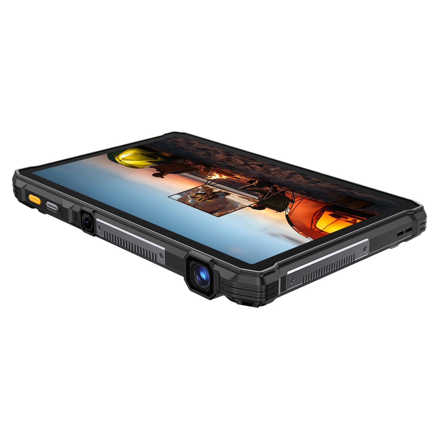 Tableta Ulefone Armor Pad 5 Ultra Projector, Dual SIM, 5G, Wi-Fi, 11" 90Hz IPS, 32GB RAM, 512GB, Camera 64+64MP / 32MP, Proiector Video, Lanterna SOS 2000 lm, Stereo, GPS, NFC, 24200mAh, Android 15