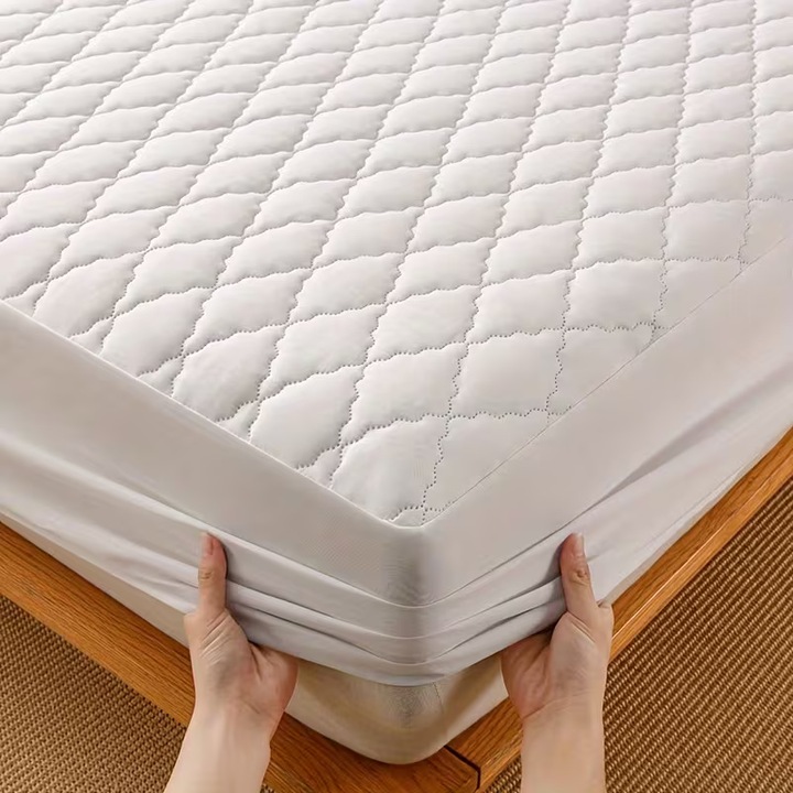 Topper husa hipoalergenică, 70x140cm, elastic, microfibra