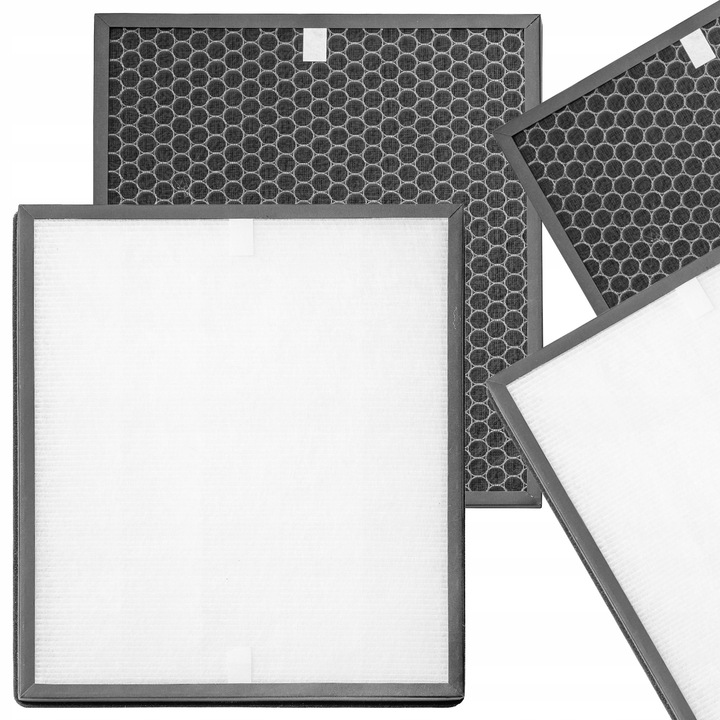 Filtru HEPA si Carbon pentru Purificator de Aer Levoit LV-H131, Anti-Alergen, 3-in-1