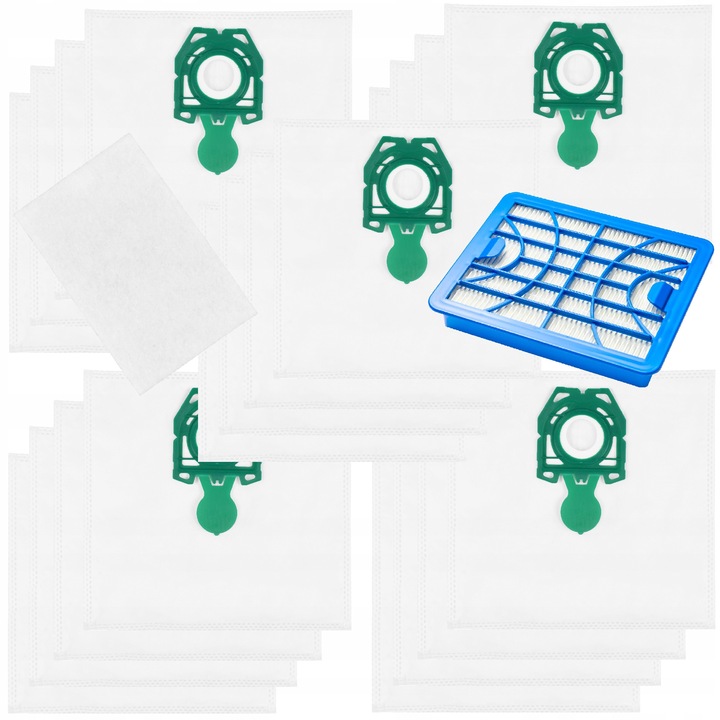 Set 20 Sacii Sintetici + Filtru HEPA pentru Aspirator Zelmer Orion 1500