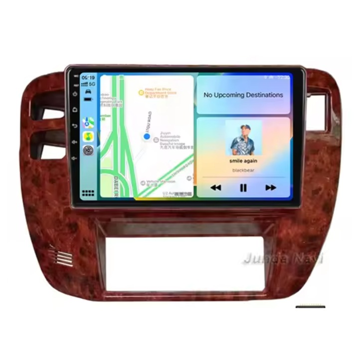 Navigatie dedicata Nissan Patrol Y61 1997-2005, Gray, 4GB RAM 64GB ROM, Octacore, Android 14, Display QLED 1K, 9", DSP, Carplay&Android Auto, Suport camere AHD