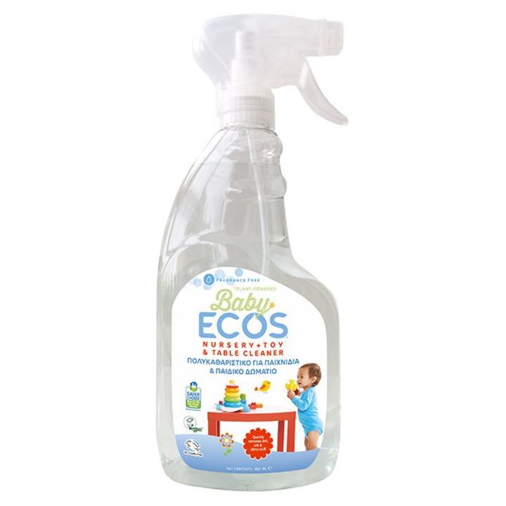 Solutie de curatat hipoalergenica, Ecos, 650ml, fara parfum, lichid