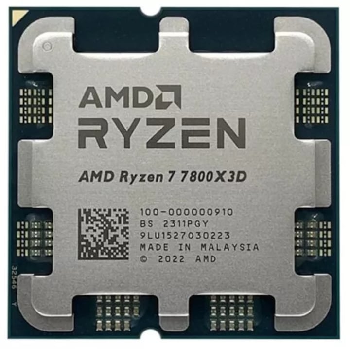 Procesor AMD Ryzen 7 7800X3D 104MB 4.2 to 5.0GHz Turbo Socket AM5 Radeon Graphics TRAY