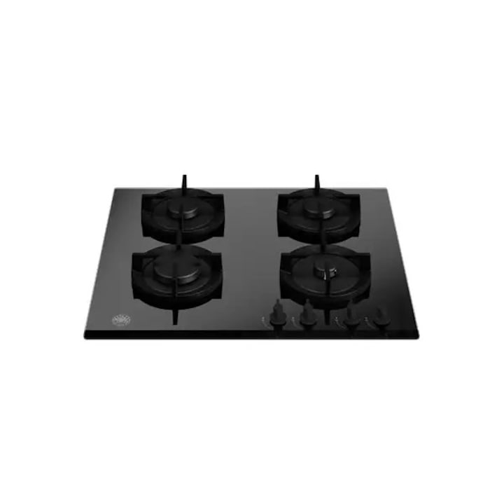 Plita incorporabila pe gaz Barazza, 60 cm, 4 arzatoare, colectie Unique, aprindere electrica, grilaj robust fonta, comutatoare rotative, otel inoxidabil, usor de curatat, design modern, inox
