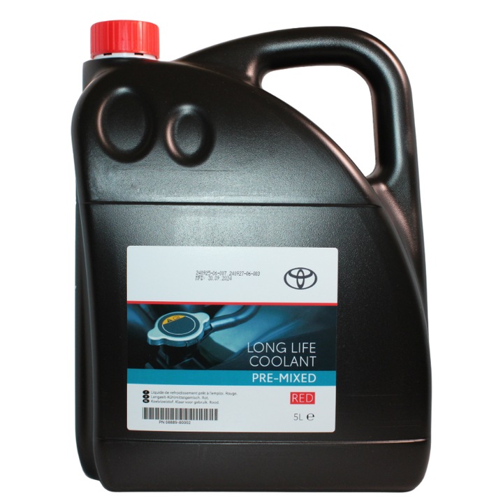 Antigel Toyota, Plyn chlodniczy rosu, Long Life, 5L, 08889-80002