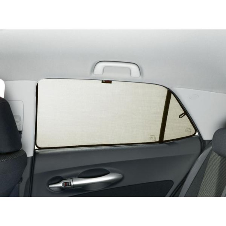 Сенници за кола Toyota Yaris, комплект, оригинални, червени, 2005-2011