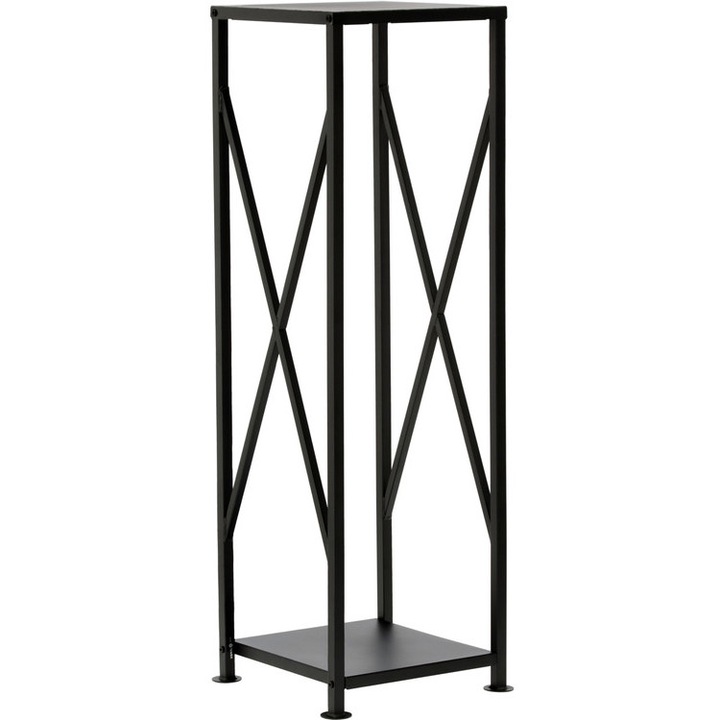 VOREL Suport lemne de foc 34 x 34 x 111 cm