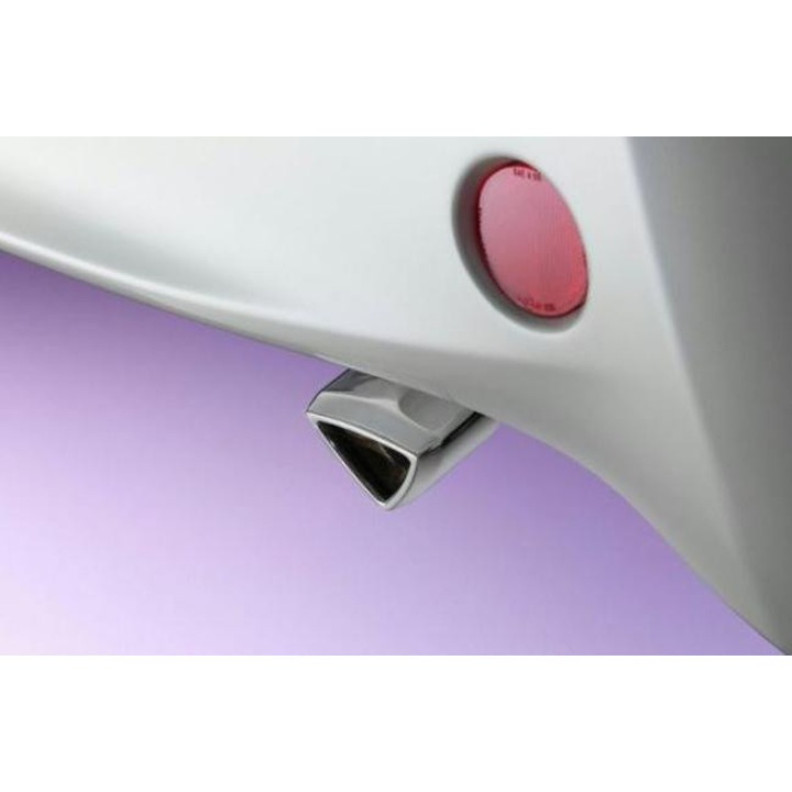 Toyota IQ króm kipufogóvég, PZ467-I0490-00, új