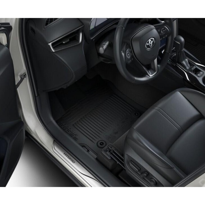 Автомобилни стелки Toyota Corolla Cross комплект, 2022 - , нови, гумени